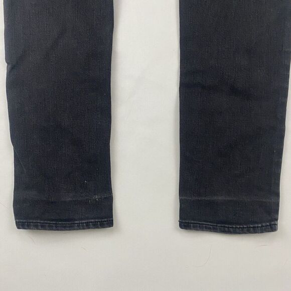 Levi’s High Rise Skinny Black/Gray Denim Jeans Size 28x30.5 Cotton Blend Stretch - Picture 9 of 9